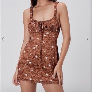 NWT For Love and Lemons Tawney mini dress XS